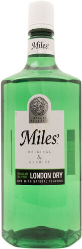 Miles London Dry Gin Not Reorder