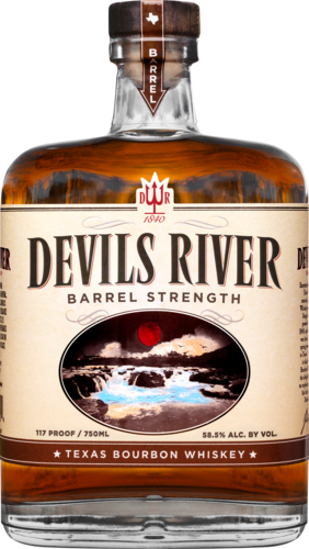 Devils River Barrel Strength Bourbon Whiskey