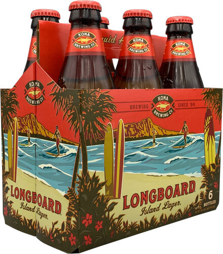 Kona Longboard Island Lager Bottles