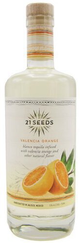 21 Seeds Tequila Valencia Orange Tequila