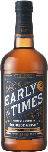 Early Times Bottled In Bond Bourbon