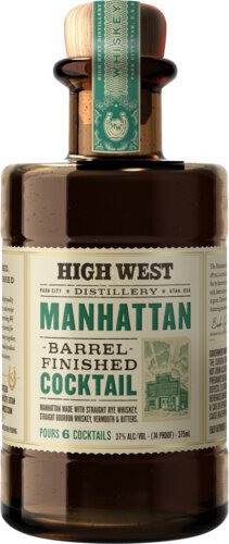 High West Manhattan Barrel Finished Cocktail RTD