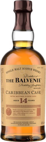 Balvenie 14YR Caribbean Cask Single Malt Scotch