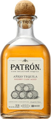 Patron Cask Collection Anejo Tequila Sherry Cask Aged