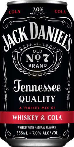 Jack Daniel's Tennessee Whiskey & Cola