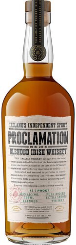 Proclamation Blended Irish Whiskey