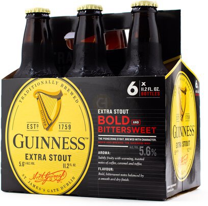 Guinness Extra Stout Bottles